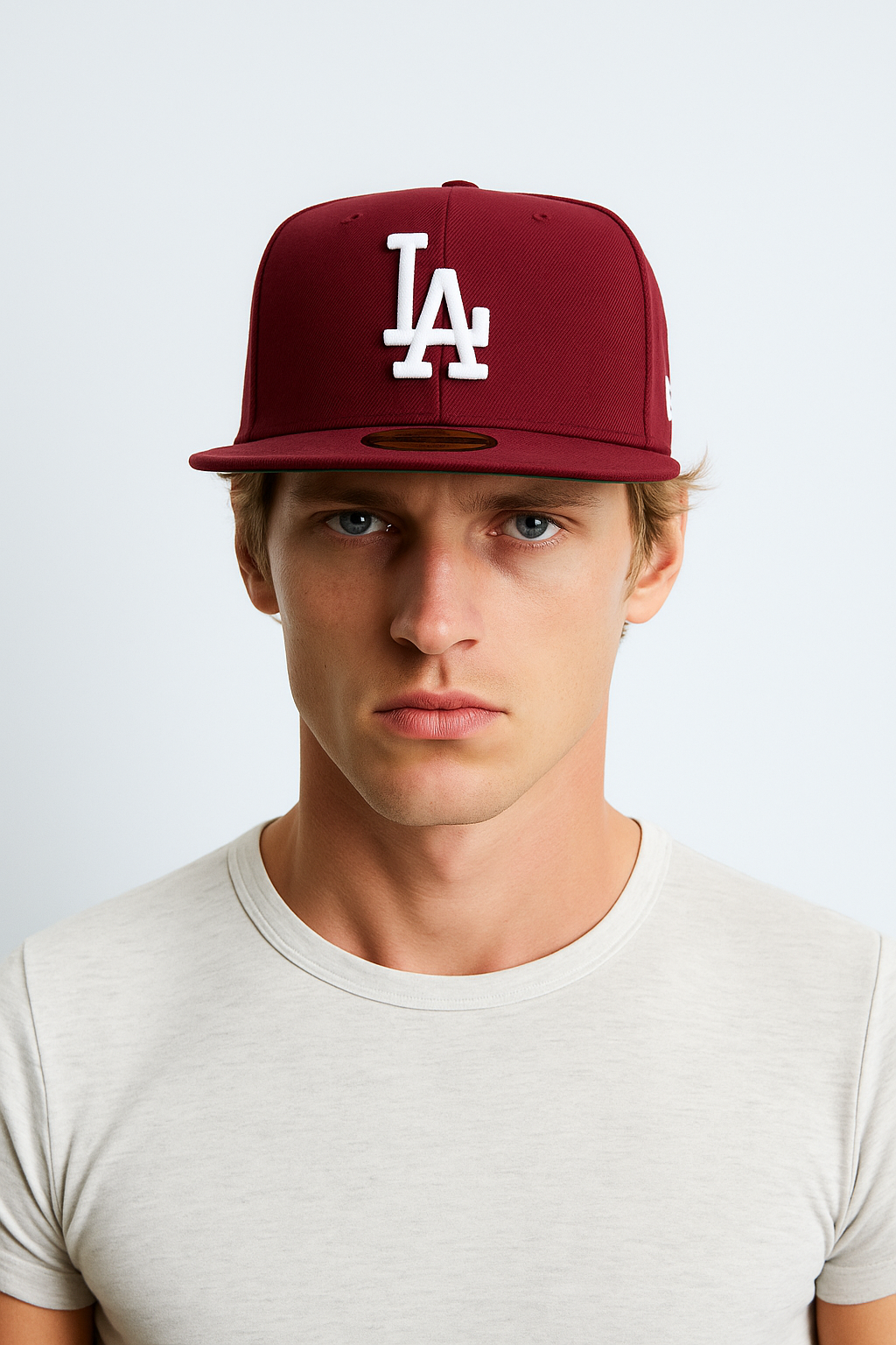 New Era LA Dodgers 5950 Fitted Cap / Cardinal Red / RRP £34