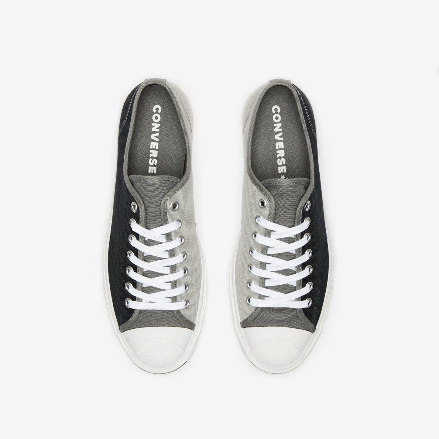 Converse Unisex Jack Purcell Low Trainers / Black Grey / RRP £65