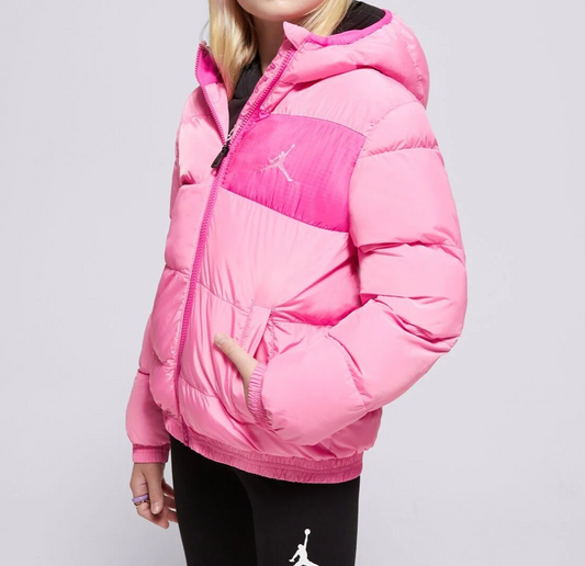 Nike Kids Jordan Pink Puffer Jacket / RRP £80