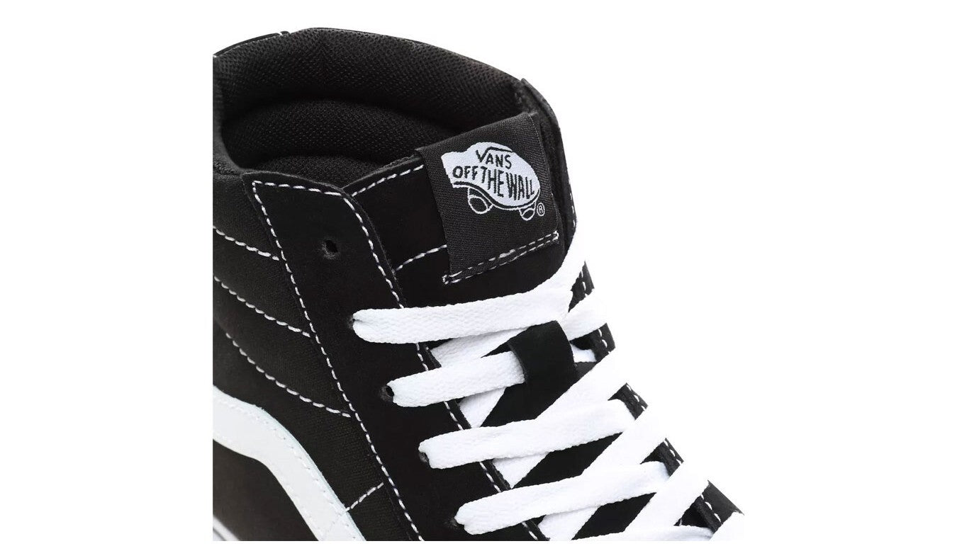 Vans ComfyCush Sk8 Hi Trainers / Black White / RRP £85