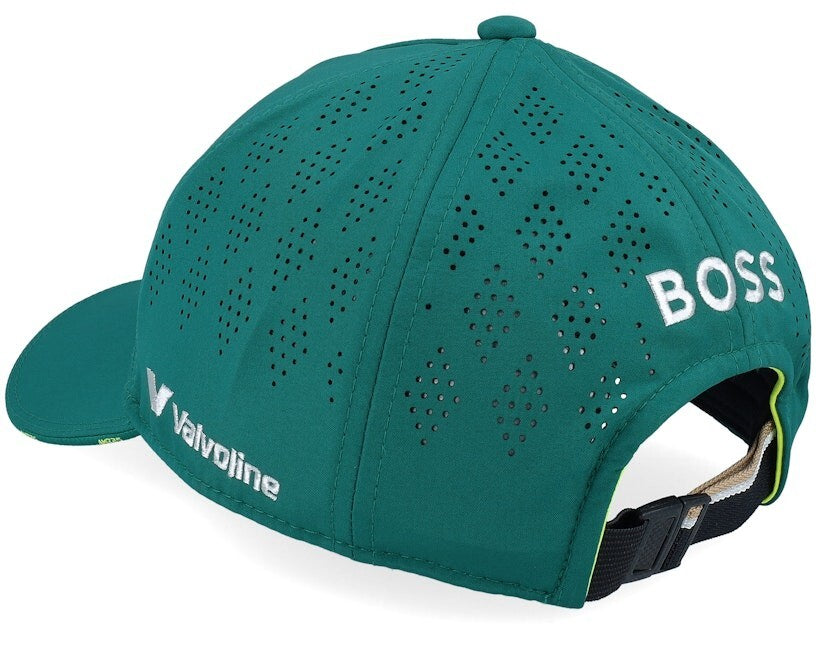 Aston Martin Kids Adjustable F1 Team Sport Cap / Green / RRP £28