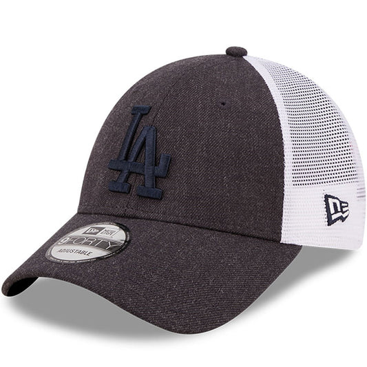 New Era Los Angeles Dodgers MLB Home Field 9Forty Trucker Cap / Navy / RRP £30