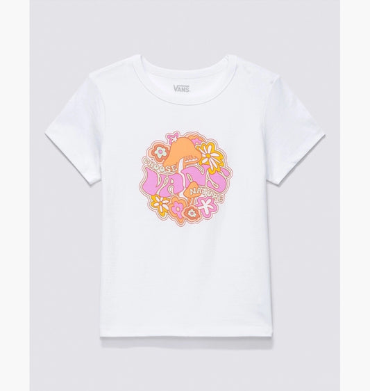 Vans Women's Resort Nature Mini T-Shirt / White / RRP £32