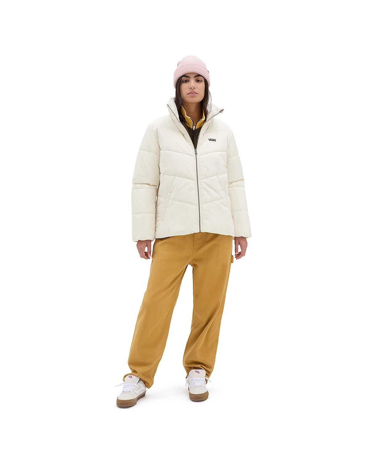 Vans Womens Puffer Jacket / MTE Foundry / Beige / RRP £110