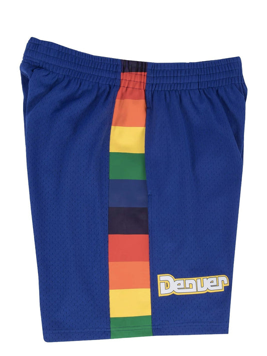 Mitchell & Ness Denver Nuggets Retro Basketball Shorts / Blue / RRP £80