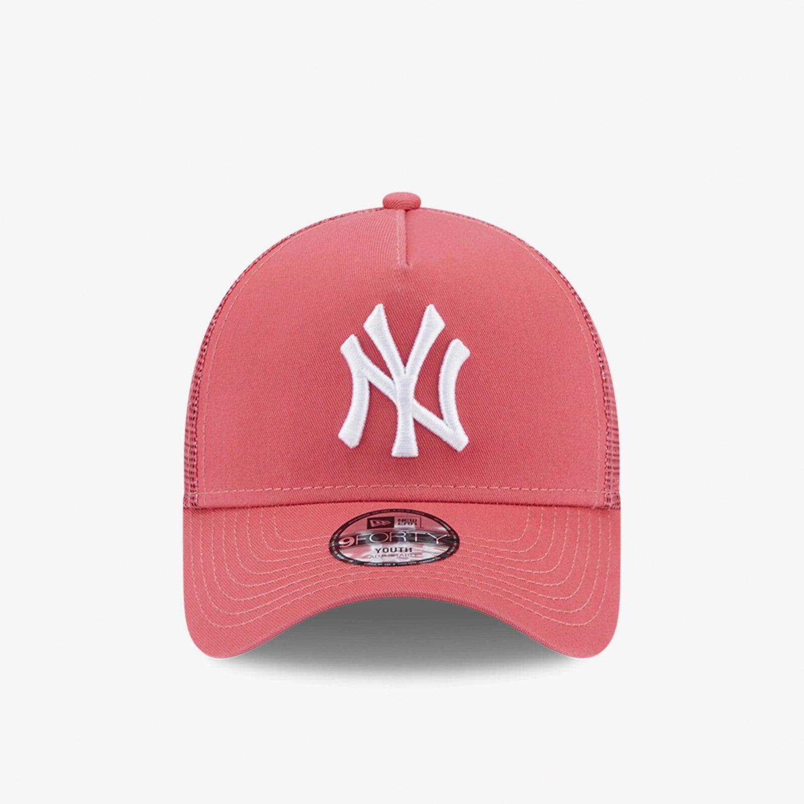 New York Yankees New Era Kids Essential Trucker / Pink White / £22