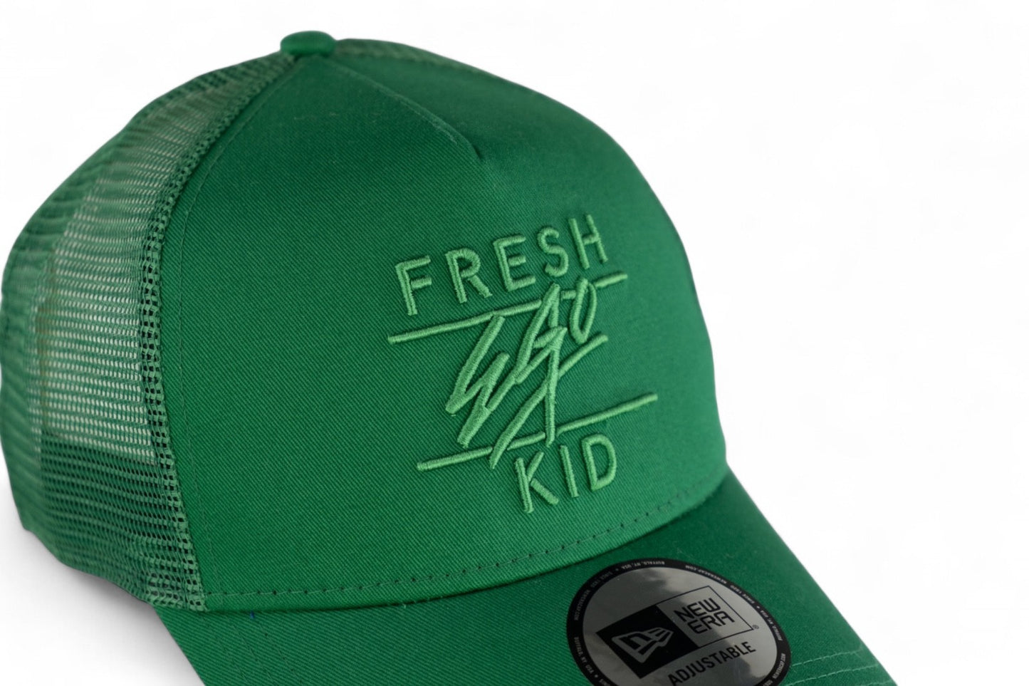 Fresh Ego Kid Mens OG Script Trucker Cap / Green / RRP £35