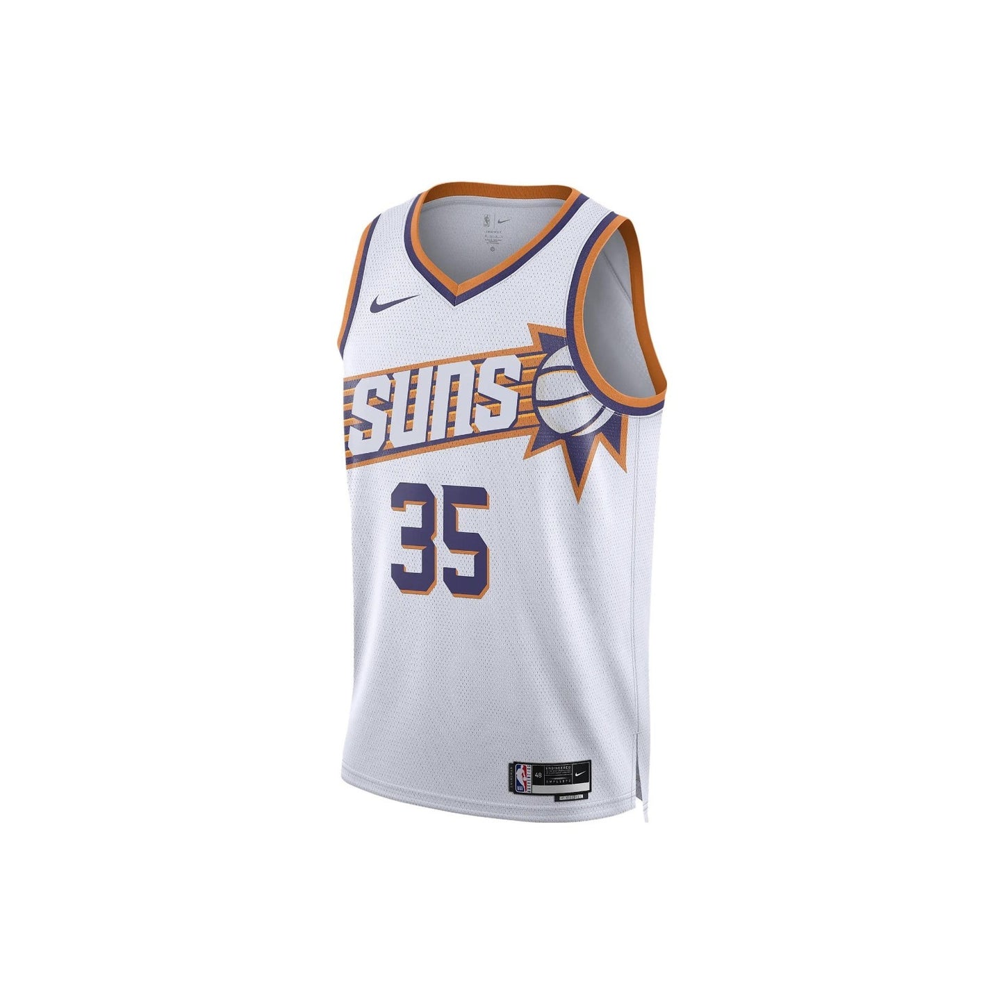 Nike White Pheonix Suns Basketball Jersey / Kevin Durant / RRP £95