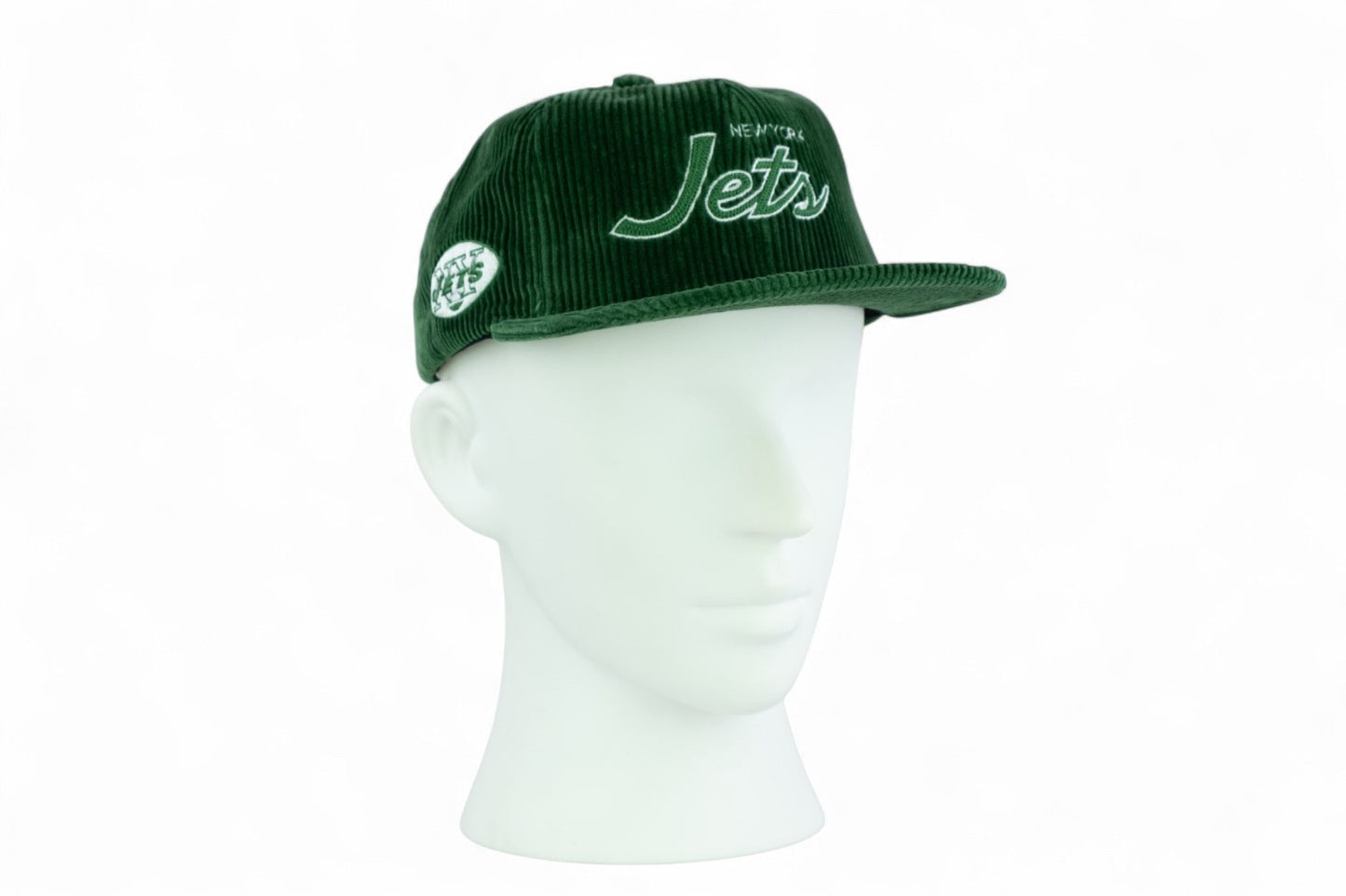 Mitchell and Ness New York Jets NFL Retro Cord Snapback / Green / RRP £30
