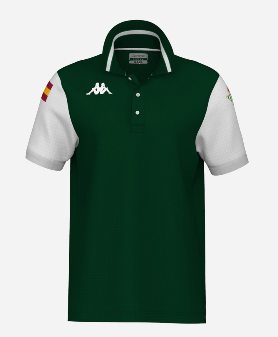 Kappa Real Betis Green Polo Shirt / Green / RRP £30