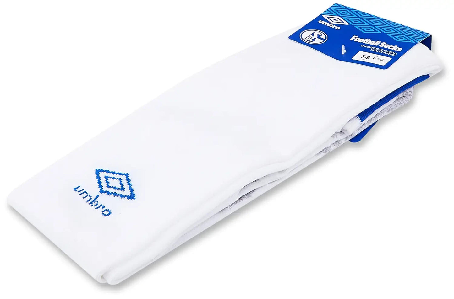 Umbro Schalke Away Football Socks / White / 2020-21 / RRP £10