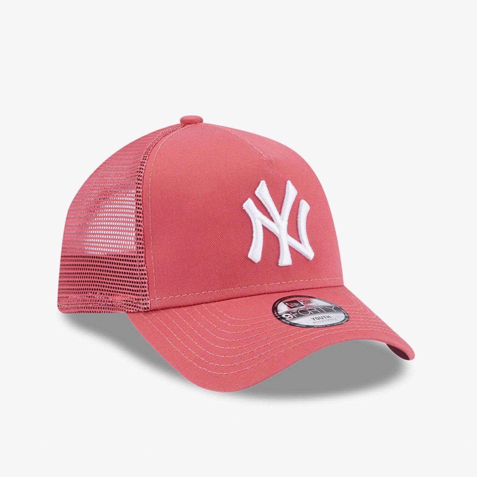 New York Yankees New Era Kids Essential Trucker / Pink White / £22