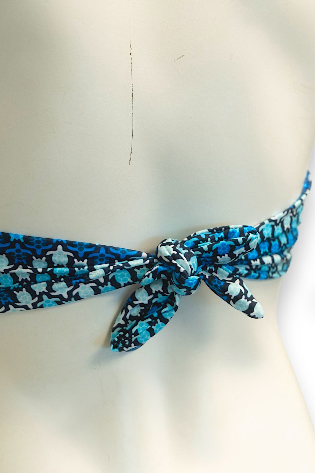 Vilebrequin Bikini Top / Womens / Blues Turtles / RRP £100
