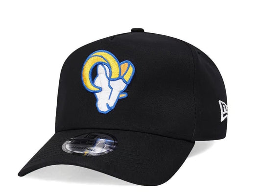 New Era Adult Los Angeles Rams 9Forty Evergreen Cap / Black / RRP £27
