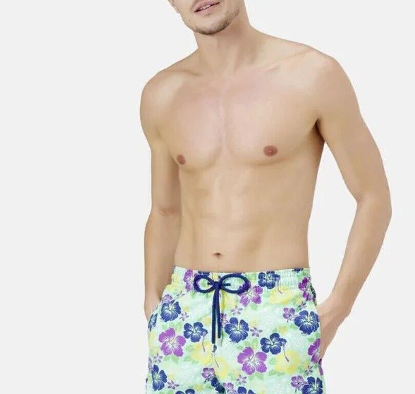 Vilebrequin Swim Shorts / Men’s / Moorea / Cardamone Green / RRP £185