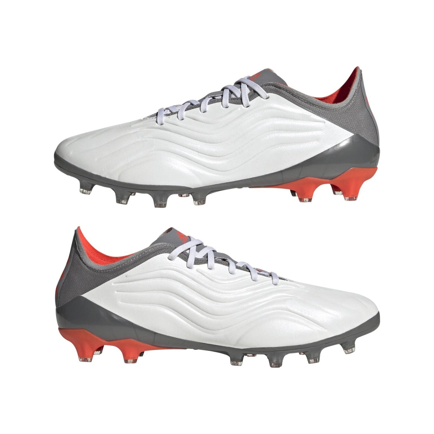 Adidas Mens Copa Sense.1 Ag Football Boots / White Red Grey / RRP £180