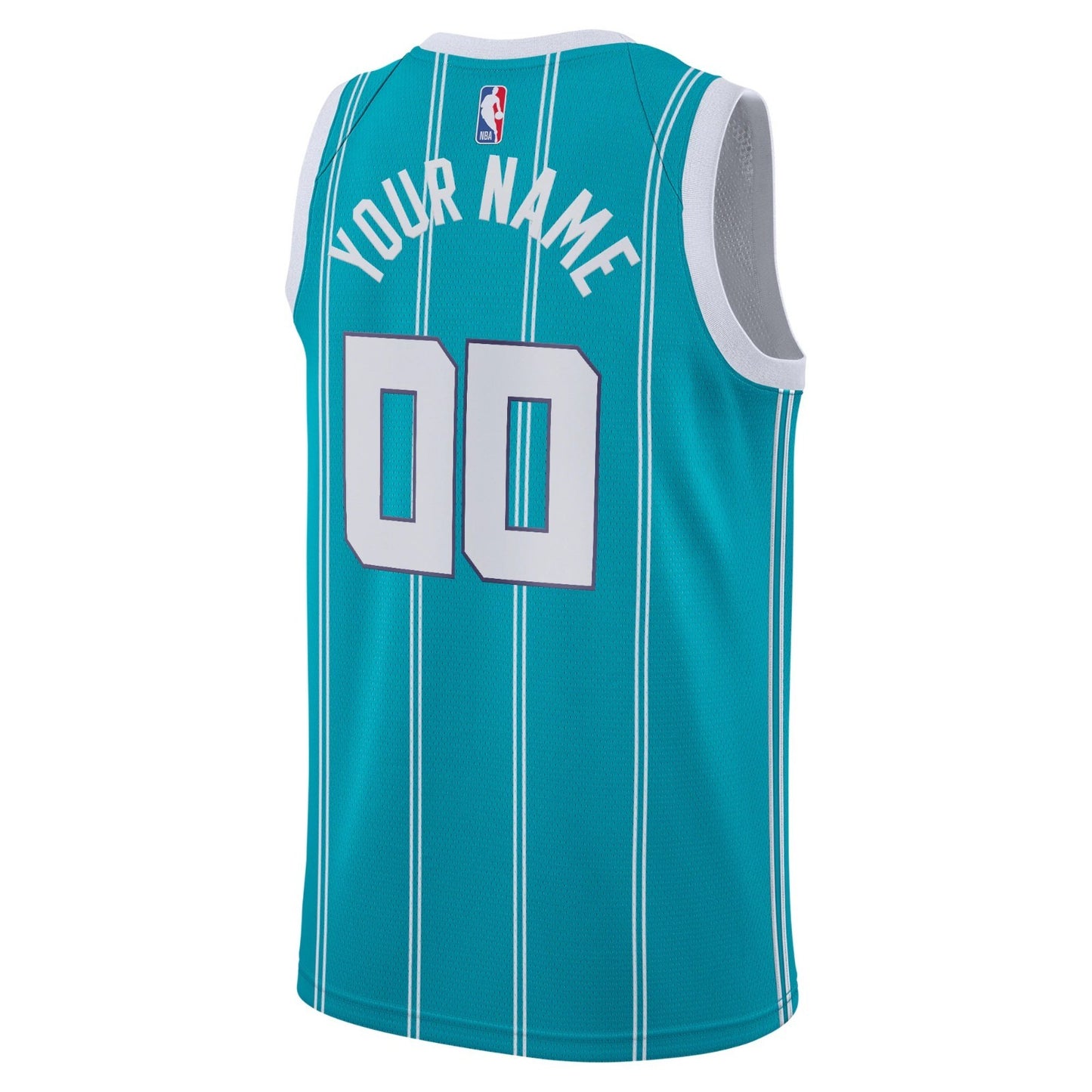 Nike Youth Charlotte Hornets Blank Basketball Jersey / Teal / RRP £75