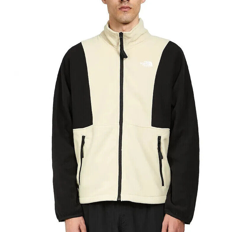 The North Face Men's TKA Attitude Full Zip Fleece / Gravel Biege / RRP £100