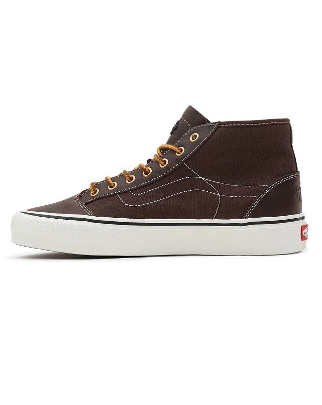 Vans Mens Destruct Mid VR3 Trainers / Harry Bryant Brown / RRP £105
