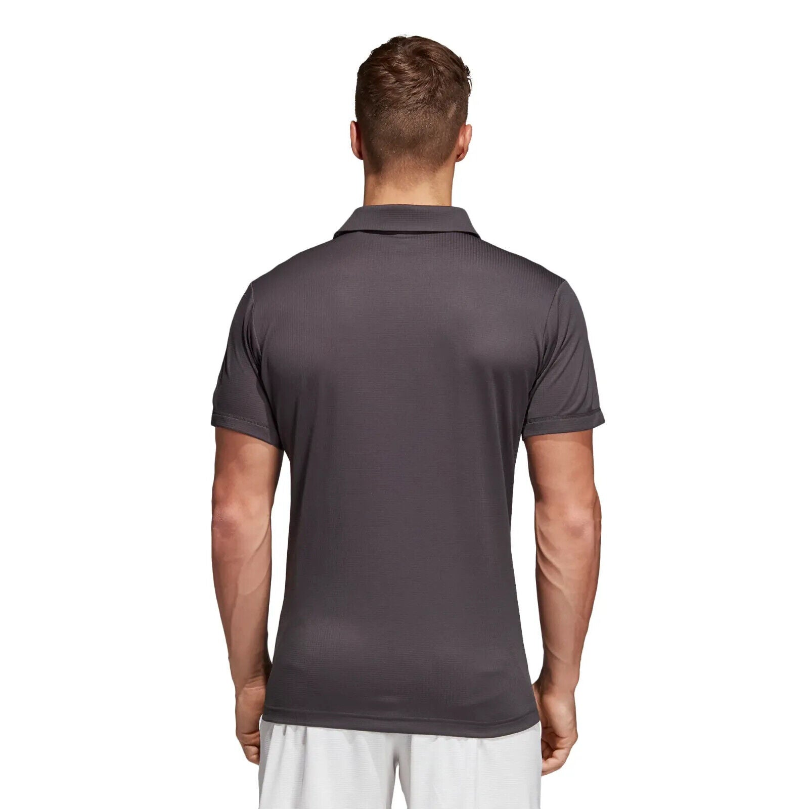 Adidas Mens Climachill Golf Tennis Polo / Carbon Black / Athletic Fit / RRP £45