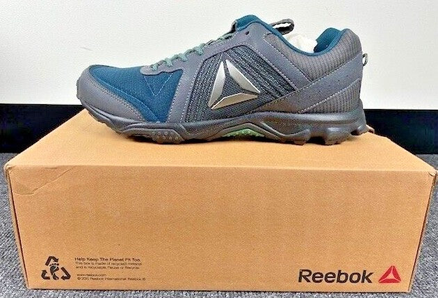 Reebok Men's Trail Voyager 3.0 Walking Shoes / Coal / Mineral Blue / RRP £80
