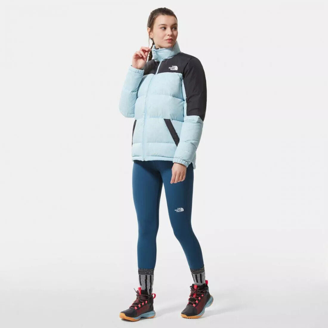 The North Face Womens Diablo Down Puffer Jacket / Beta Blue / RRP £300