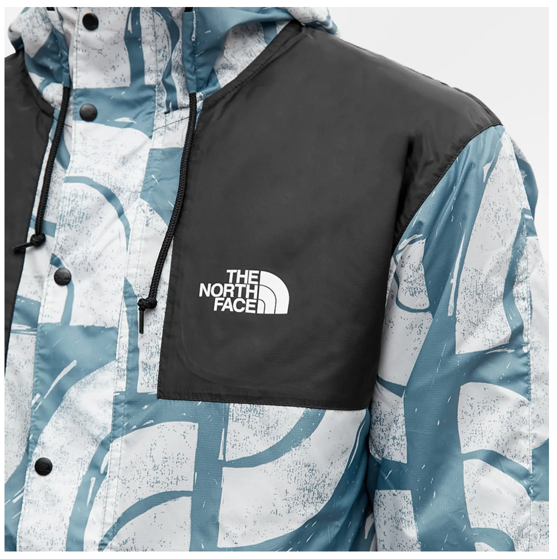 The North Face Mens Seasonal Mountain Jacket / BNWT / Goblin Blue Woodblock