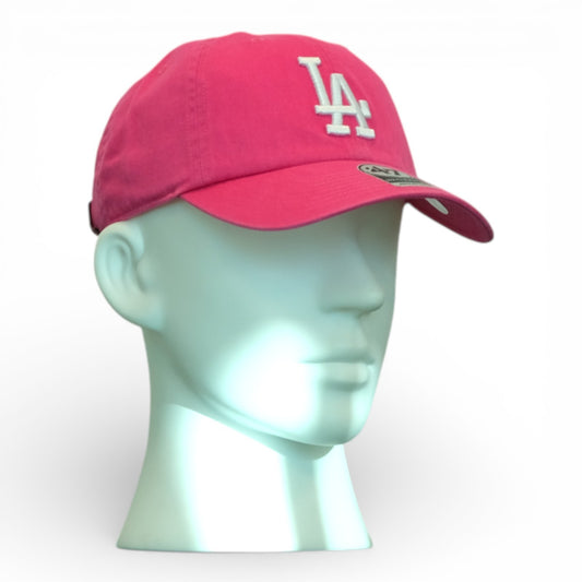 47 Clean Up W/ No Loop Label Womens Cap / L.A Dodgers / Magenta / BNWT / RRP £25