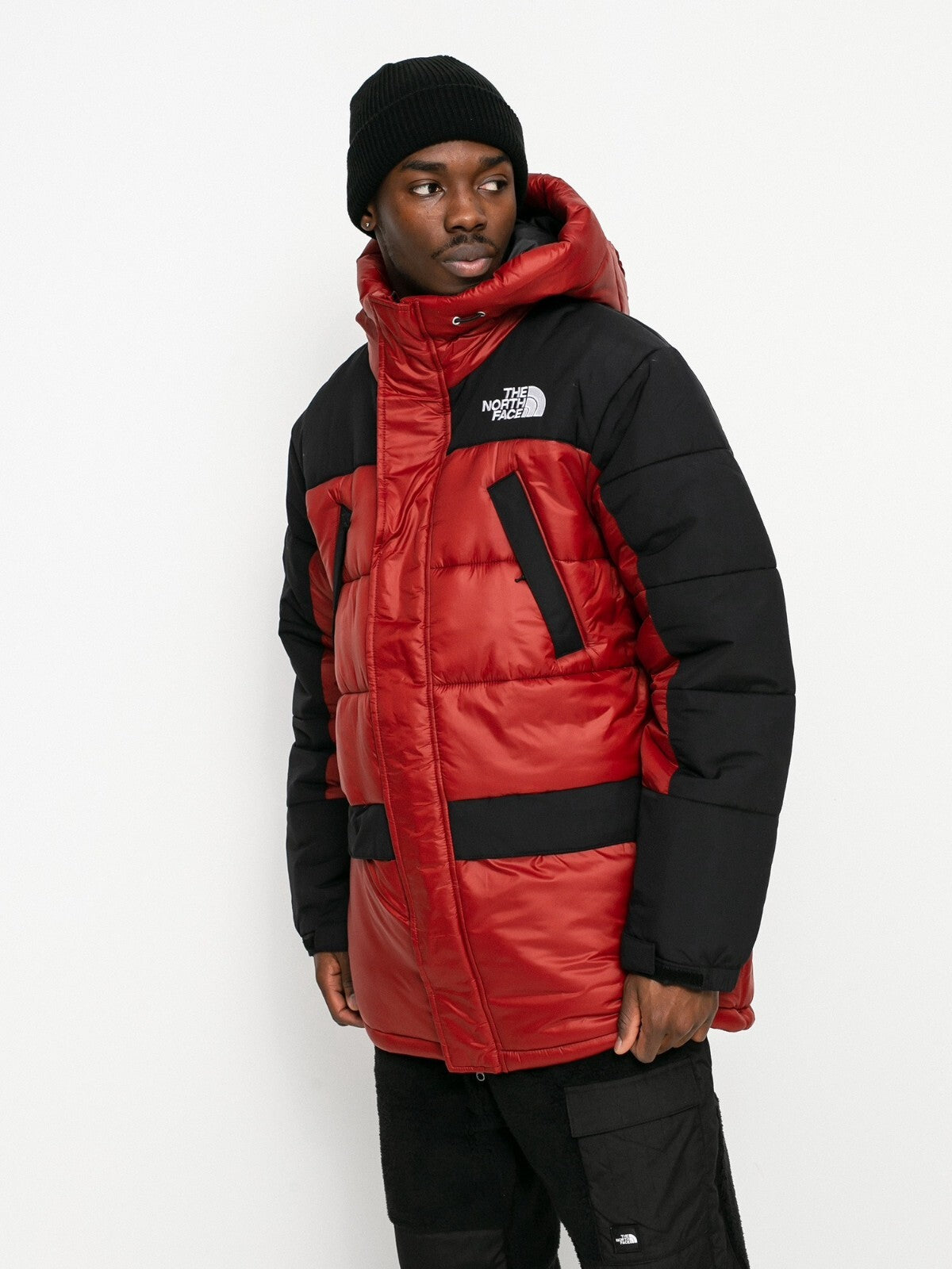 The North Face Mens Himalayan Insulated Parka / Brick House Red / RRP £210