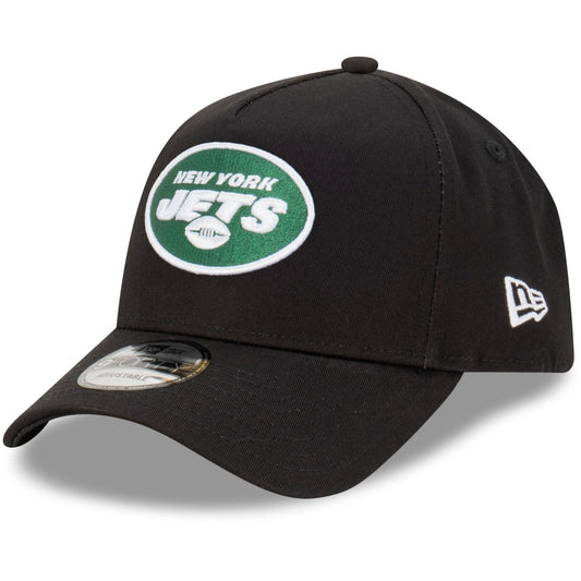 New Era Adult New York Jets Evergreen 9Forty A-Frame Cap / Black / RRP £35