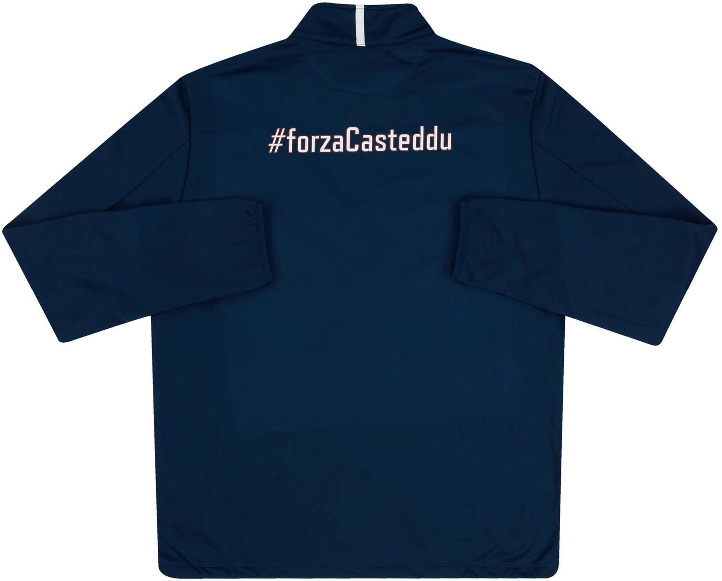 Macron Mens 2019-20 Cagliari 100Th Anniversary Track Jacket / Navy / RRP £64.99