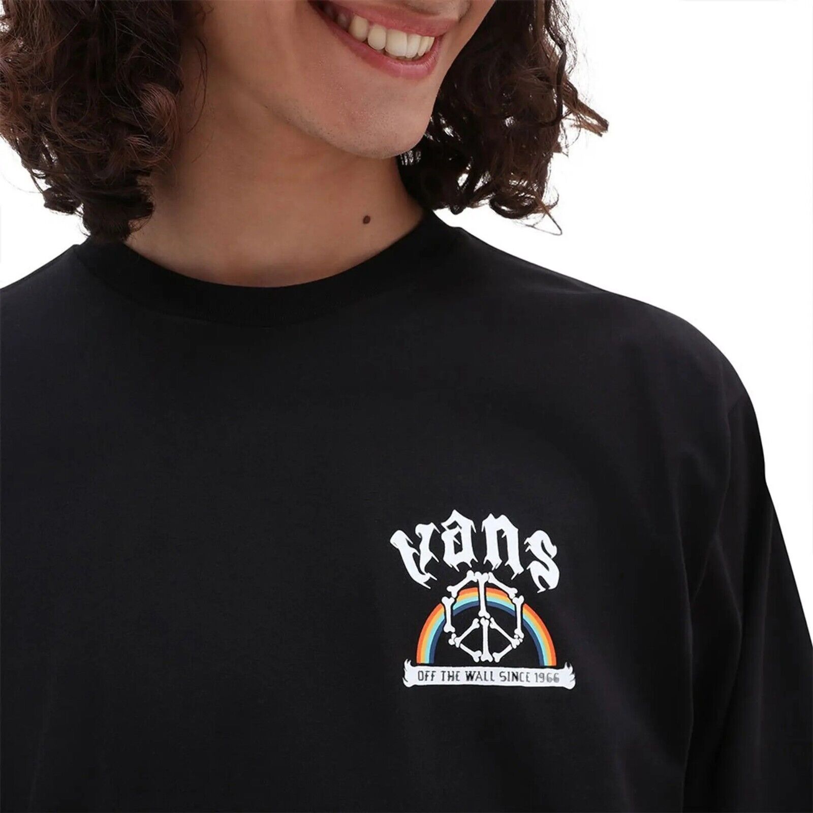 Vans Mens Opposites Unite Long Sleeve T-shirt / Black / RRP £37