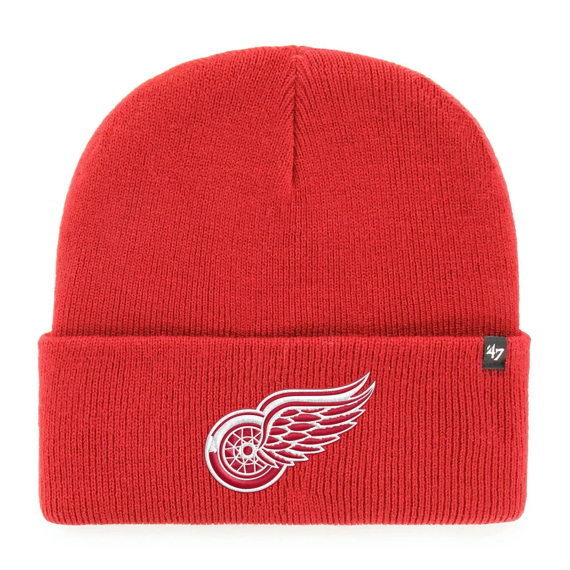 Detroit Redwings Winter Beanie Hat / NHL / Red / RRP £25