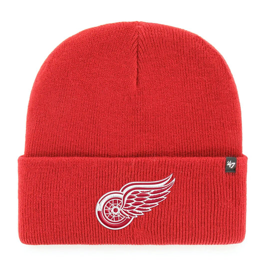 Detroit Redwings Winter Beanie Hat / NHL / Red / RRP £25
