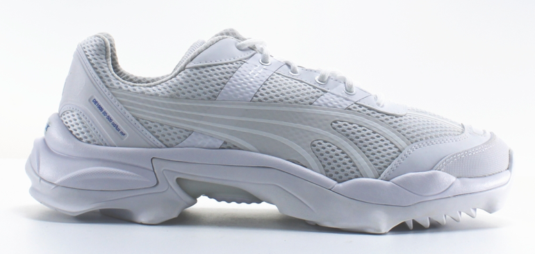 Puma Nitefox Crossin' White Textile Mens Lace Up Trainers / BNIB