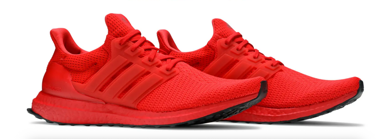 Adidas Mens Ultraboost Trainers / BNIB / Scarlett Red / RRP £160