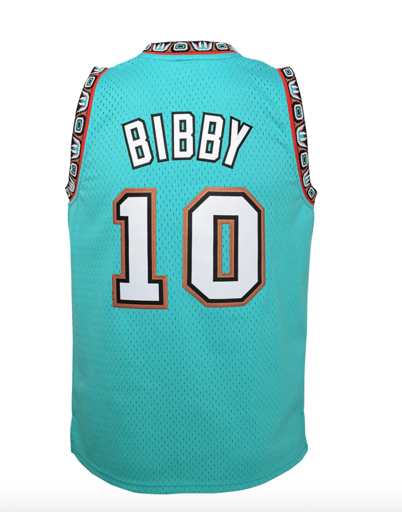 Mitchell & Ness Kids Vancouver Grizzlies Retro Basketball Vest / Bibby / RRP £75