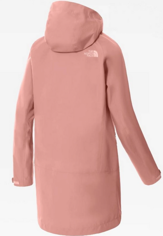 The North Face Women's Dryzzle Futurelight Parka Jacket / Rose Dawn / RRP £260