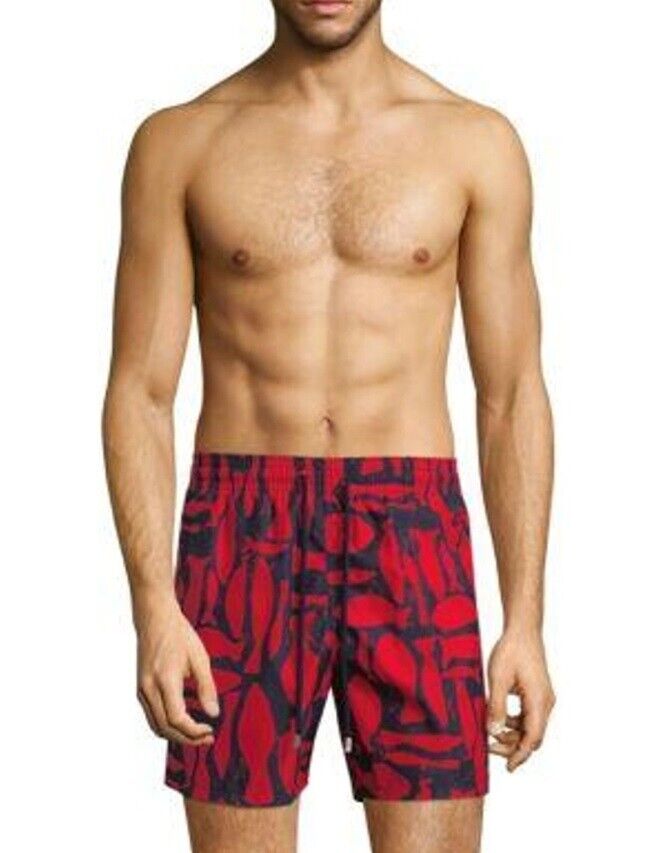Vilebrequin Swim Shorts / Men’s / Moorea / Red / RRP £175