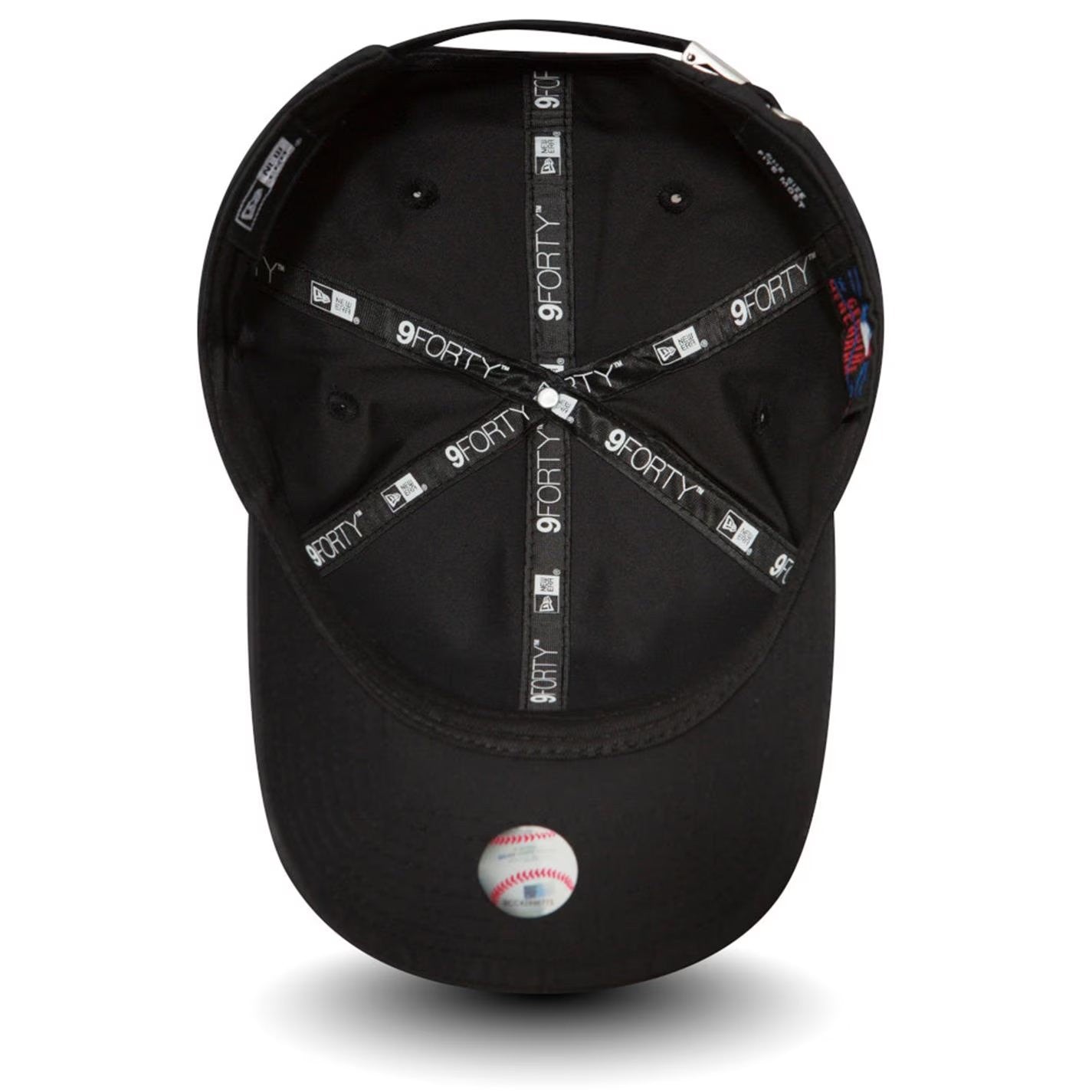 New Era Adult New York Yankees Flawless 9FORTY Cap / Black / RRP £19