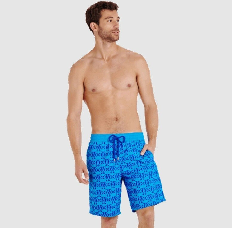 Vilebrequin Swim Shorts / Men’s / Okoa / Pool Blue / RRP £205