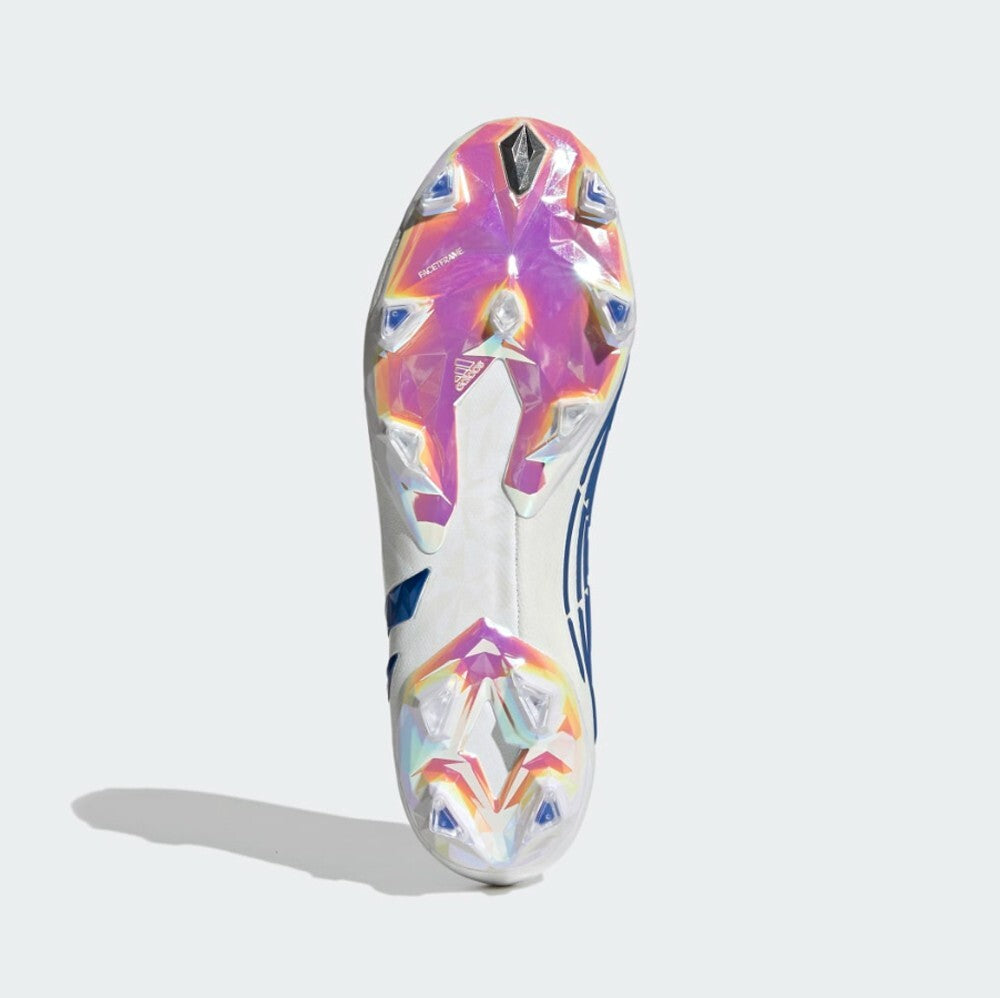 Adidas Unisex Predator Edge+ FG Football Boots / White Blue / RRP £230