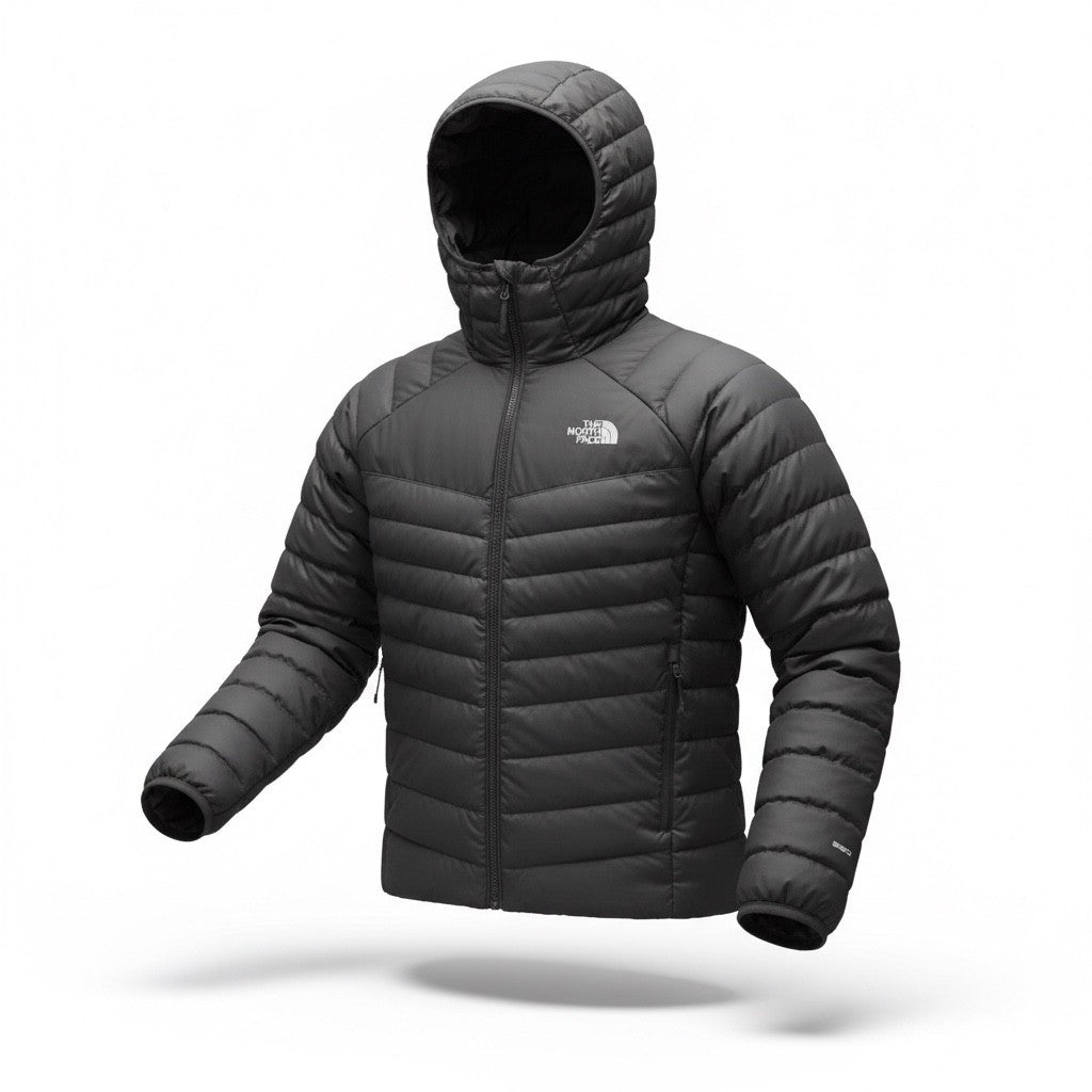 The North Face Mens Puffer Down Filled Jacket / Black