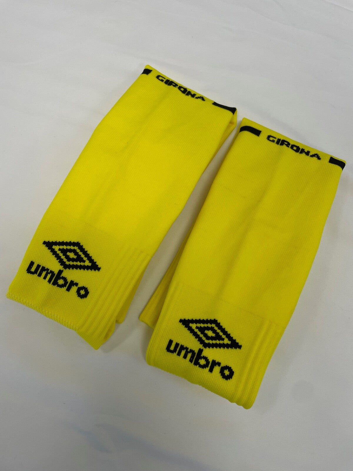 Umbro Girona Third Football Socks / Yellow / 2018-19 / RRP £15
