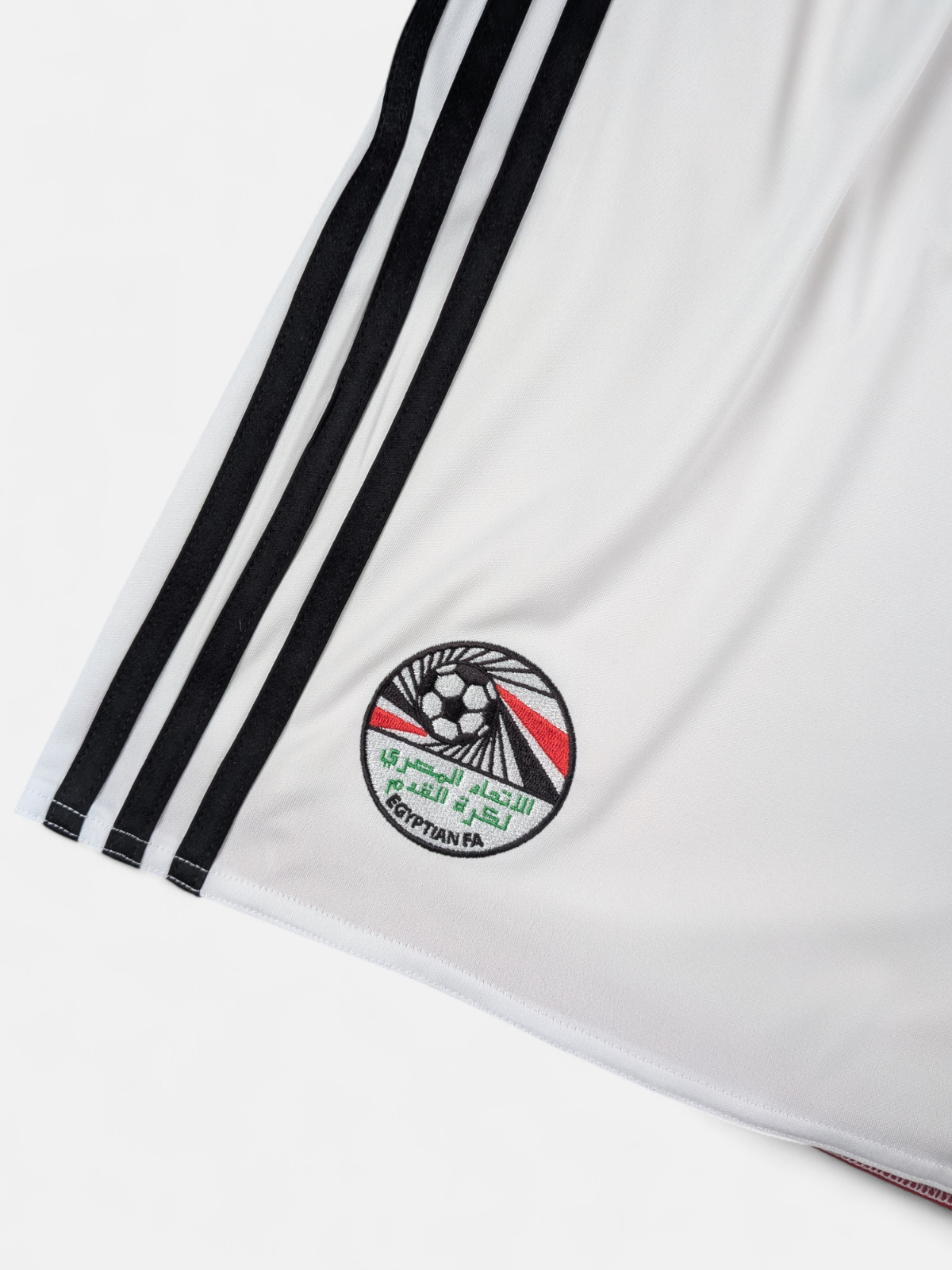 Adidas Mens 2015-16 Egypt Home Football Shorts / BNWT / White / RRP £30