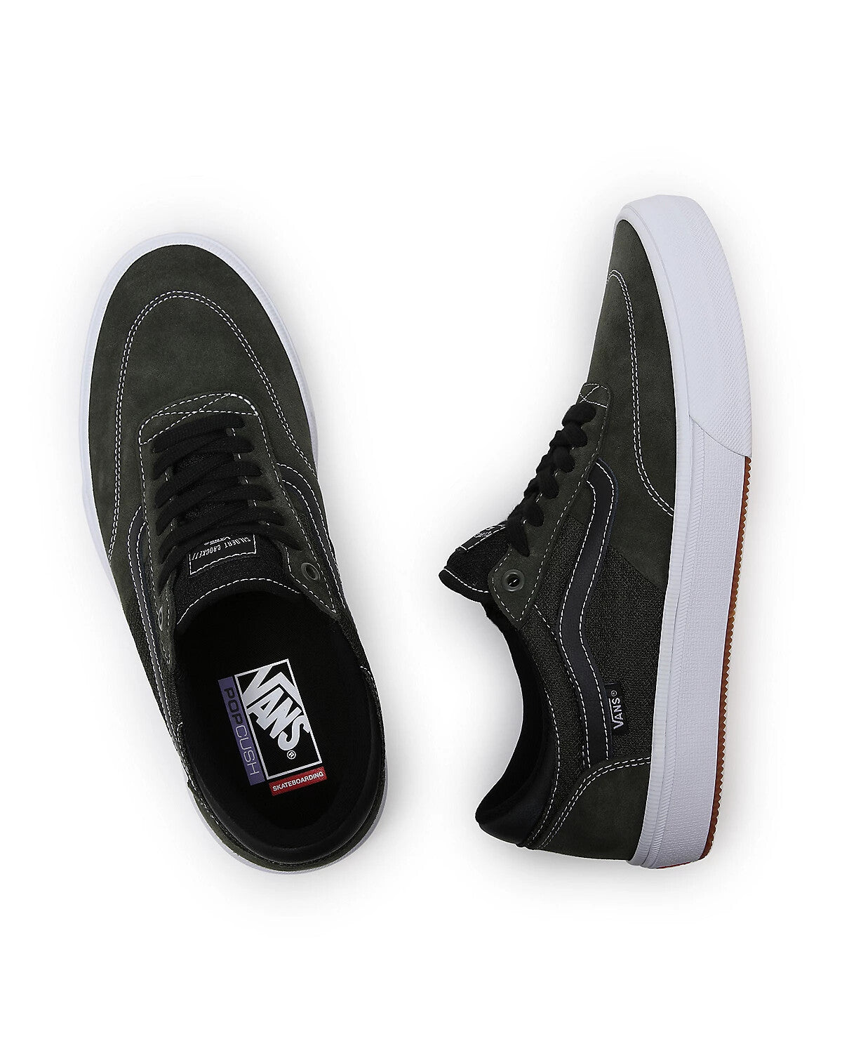 Vans Men’s Gilbert Crockett Trainers / Green / RRP £75