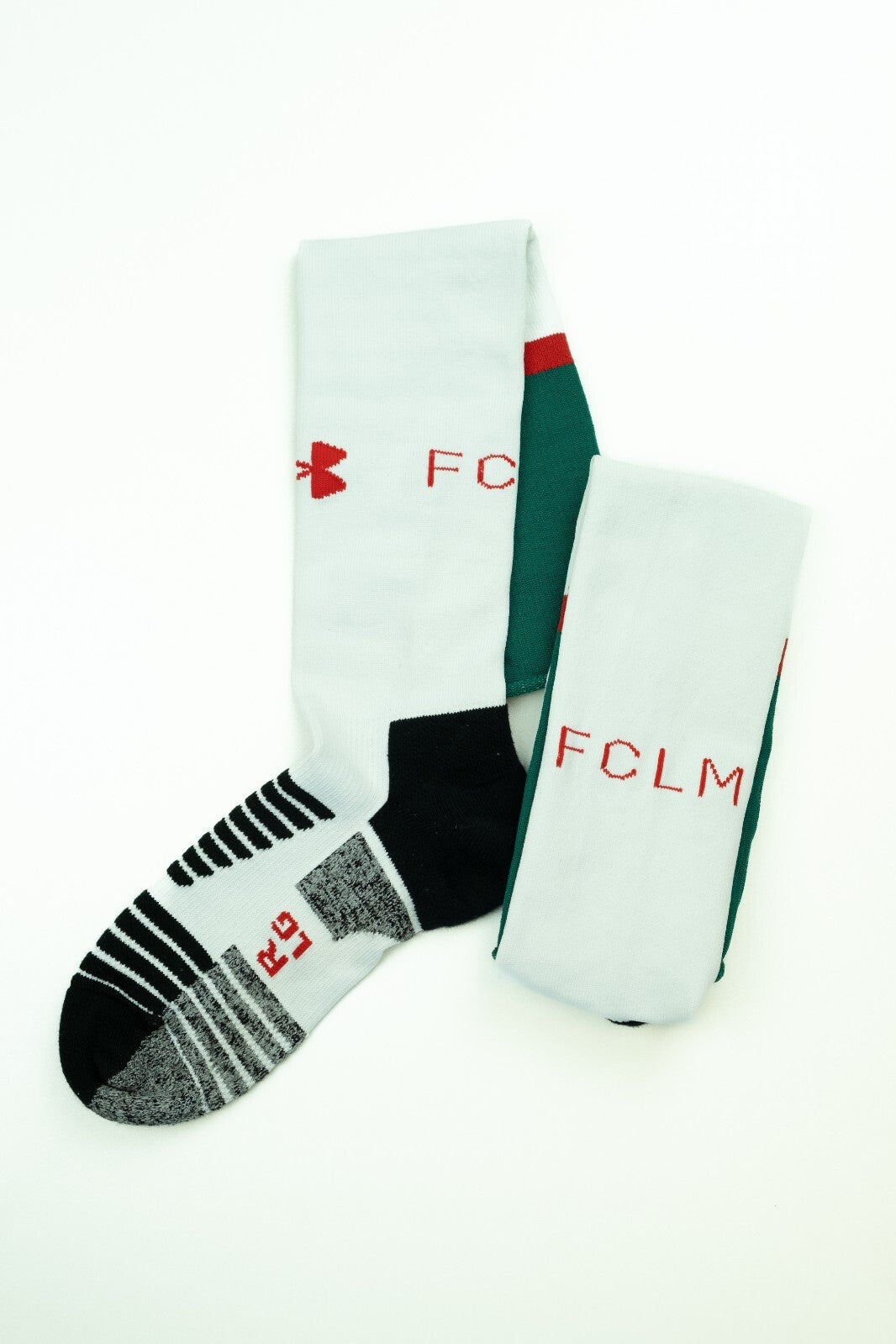 Under Armour 2019-20 Lokomotiv Moscow Away Socks / White / Mens / RRP £14.99