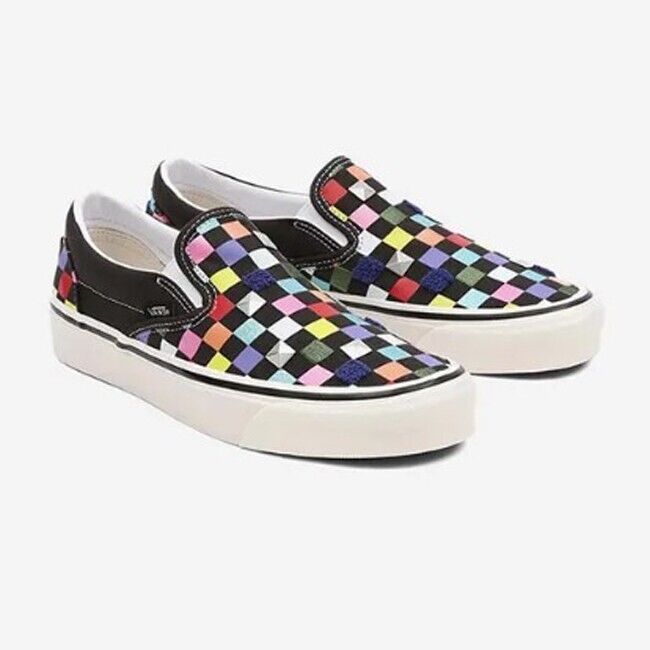 Vans Mens Anaheim Factory Classic 98 DX Shoes / Black, Multi Color / RRP £85