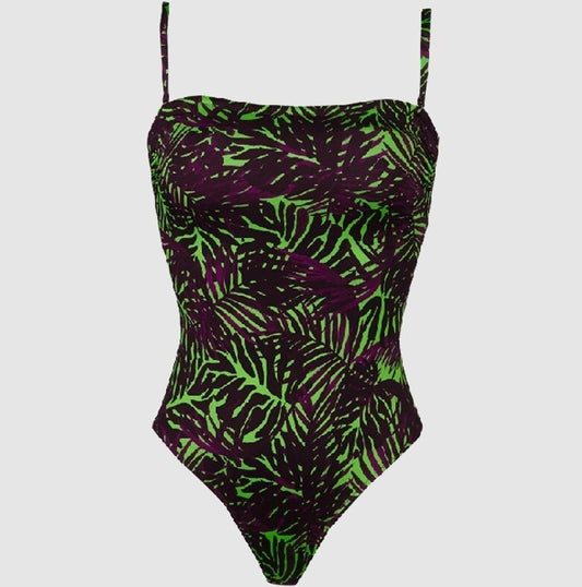 Vilebrequin Swimsuit / Womens / Facette Black Green / RRP £230