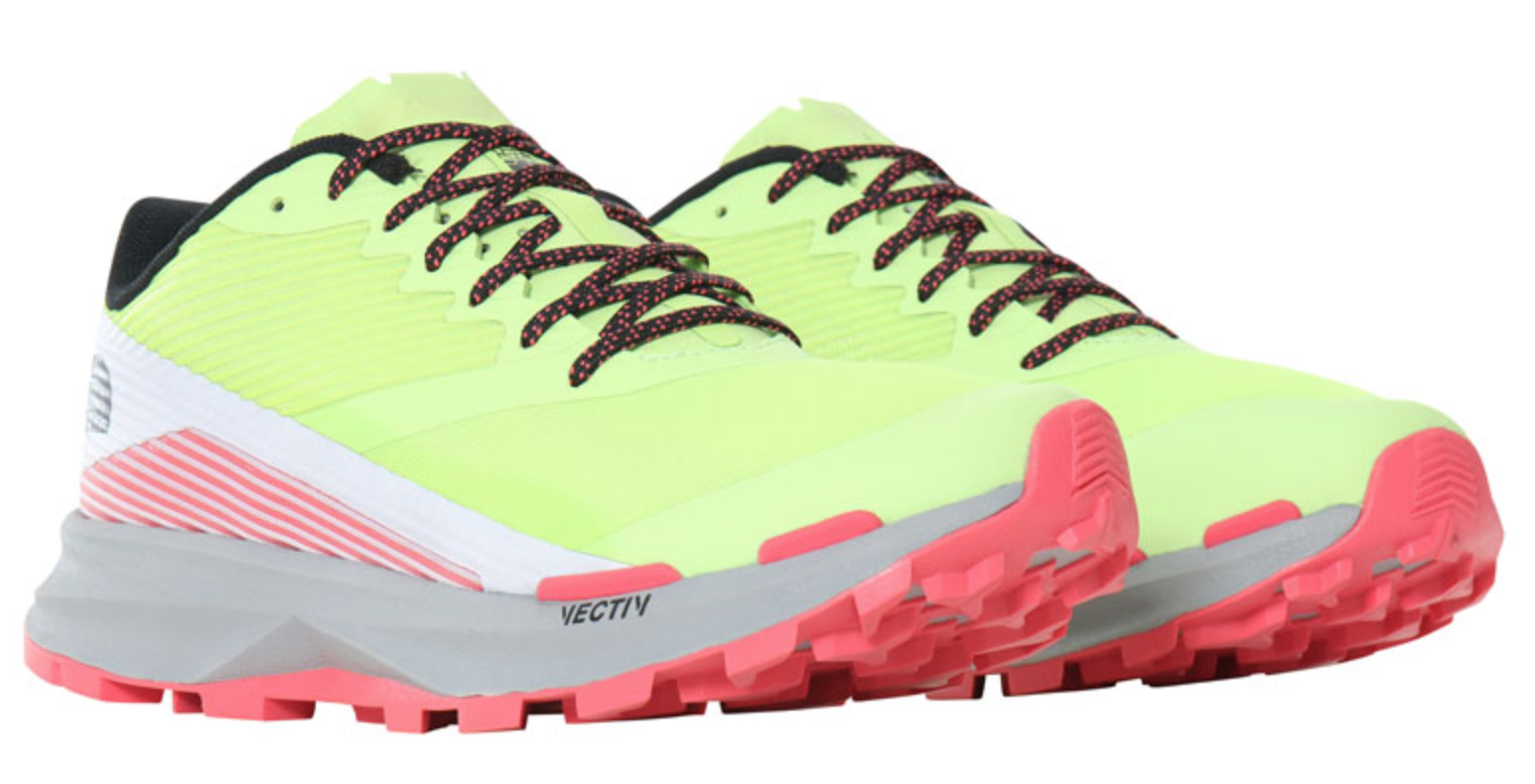 The North Face Women's Vectiv Levitum Hiking Trainers / BNIB / Sharp Green
